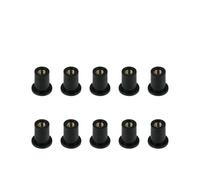Para QM82 Moto Parabrisas Carenado Capucha M4/M5/M6 Tuercas De Goma Motocicleta Tornillos(M4)