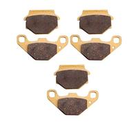 Para QUADZILLA 250e 2006-2011 300e Stinger 2009-11 300e XLC Stinger 2007-2008 QZ250 QZ 250 QZ270 Pastillas De Freno Delanteras Y Traseras De Motocicleta Semimetálicas