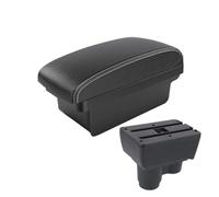 Para R&enault Para Duster Consola Central De Coche Caja De Almacenamiento De Reposabrazos Accesorio Caja del reposabrazos del coche(A3 Negro blanco NOUSB)