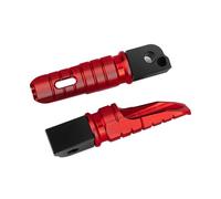 Para R NINE T F900R F900XR R1200R R1200RS R1250R Reposapiés Traseros Para Motocicleta Clavijas para los pies(ROJO)