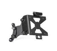 para R NINET 1200 para Scrambler Soporte para Matrícula De Montaje Lateral Luz LED Negra para Motocicleta Soporte Matrícula Motocicleta(A)