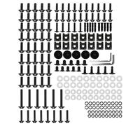 Para R1100GS R1100RS R1100RT R1100S R1150GS/1150RS/1150RT Perno Carenado Motocicleta Tuercas Parabrisas Sujetadores Clips Tornillos(Negro)