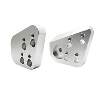 Para R1100R Para R1200RT Para R1100RT Para R1150R Kit Abrazadera De Montaje De Elevador De Manillar De Motocicleta Plateado Abrazadera Elevador Manillar