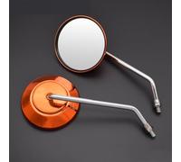 Para R1200GS LC ADV Para Honda CRF1000L Espejo Retrovisor Para Motocicleta Electrombile Espejos Laterales Traseros 8 10mm(Orange)