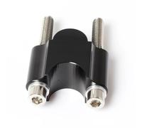 para R1200GS para R para 1200 GS para R1200 para GS 28 Mm 1 1/8" 22 Mm 7/8" Abrazadera Manillar Montaje Barra Elevadora Moto Manillar Riser(Black,28mm)