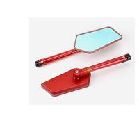 Para R1200gs R1200rt F800gs K1300r K1, Espejo Lateral Para Motocicleta, Cristal Azul, 8mm, 10mm, Espejo Retrovisor Para Motocicleta(Rojo)