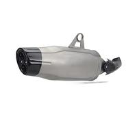 Para R1200GS R1250GS ADV Advanture Silenciador De Escape Para Motocicleta Tubo De Escape De Fibra De Carbono De Aleación De Titanio(1200)