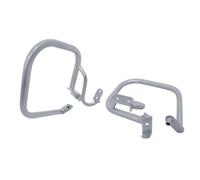 para R1200RT 2004-2013. Protector Motor Delantero Trasero Barra Protectora Autopista Parachoques Jaula Antivuelco Pósito Combustible Barras Choque Carretera Moto(Rear Silver)