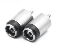 Para R1200RT R 1200 RT R 1200RT Todos Los Años Puños De Manillar De Motocicleta Tapa Final Tapón(Plata)