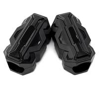 para R1250GS GSA R1200GS LC ADV F850GS para Adventure F750GS F650 GS Motocicleta Motor Protector Defensa Barras De Protección Neumáticos Tapones Parachoques Autopista Barra(Length-Black)