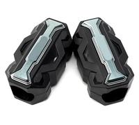 para R1250GS GSA R1200GS LC ADV F850GS para Adventure F750GS F650 GS Motocicleta Motor Protector Defensa Barras De Protección Neumáticos Tapones Parachoques Autopista Barra(Length-Titanium)