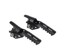 Para R1250GS R 1250 GS LC 2019-2023 2022 R1200GS LC 2013-2021 Clavijas De Pie Delanteras De Motocicleta Abrazaderas De Reposapiés Plegables Reposapiés Motocicleta(Black)