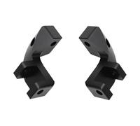Para R1250GS R1200GS LC ADV S1000XR R 1200 1250 GS Adventure Motocicleta CNC Reposapiés De Pasajero Reubicación Juego Clavijas Traseras REOKIP(Black)