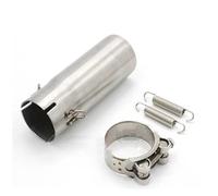 para R6 para YZF-R6 2006-2016 51mm Codo De Escape Extensión Tubo De Enlace Medio Reemplazo Escape Moto Motocross Silenciador De Escape para Motocicleta