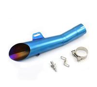 Para R6 R3 MT09 Pitbike ATV Universal Motorcycle GP Pipe Motor Escape(A)