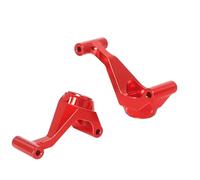 Para Racing Para Tamiya Para Hotshot II Bigwig KYX 1/10 RC Coche Suspensión Trasera Portaejes Mangueta Mejoras Piezas Accesorios Piezas ReparacióN Rc(Red)