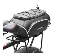 Para Rack Trasero De Bicicleta - Compartimento Impermeable Ajustable De 10 Litros - Alforja Trasera de Gran Capacidad,Para Carretera, Montaña, Patinete Eléctrico, Desplazamientos y Exterior, Hombres y