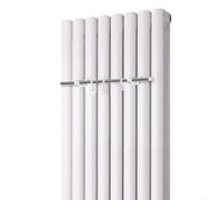 Para radiador toallero para uso con calefacción tradicional y moderna para radiadores, soporta múltiples tipos de toallas (40 cm)