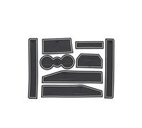 Para Range Rover Para Evoque Alfombrilla Puerta Coche Alfombrilla Goma Taza Interior Alfombrilla Polvo Alfombrilla Antideslizante Ranura Puerta Interior HETEVSCCK(1)