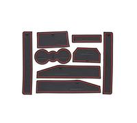 Para Range Rover Para Evoque Alfombrilla Puerta Coche Alfombrilla Goma Taza Interior Alfombrilla Polvo Alfombrilla Antideslizante Ranura Puerta Interior HETEVSCCK(2)