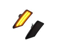 Para Ranger XL Para XLT Para Lariat 2019-2022 Luces Señal Giro Indicador Lateral Delantero Coche Carcasa Luz Señal Giro Espejo La Señal Giro(Smoked Lens Amber)
