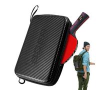 para Raqueta de Tenis de Mesa | rígida Acolchada para Raquetas de Pong, de Almacenamiento para Raquetas Stiga con Laminado EVA, de Transporte para 2 Raquetas y Pelotas