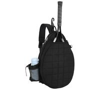 para Raqueta de Tenis para Mujer, de Tenis con asa, Soporte para Botellas de Agua y Ganchos, Cierre extraíble, Impermeable, con Rejilla en el Pecho