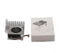 - Para Raspberry Pi 5 Active Cooler con - Para ventilador PWM y disipador de calor de aluminio, alfombrilla térmica incluida - Para una óptima disipación del calor y velocidad personalizable