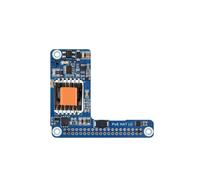 Para Raspberry Pi 5 PoE+ HAT para Raspberry Pi 5 CM5 PoE+ HAT Placa de Expansión Ethernet Salida 5V/5A Compatible con Carcasa Oficial
