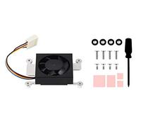 para Raspberry Pi Compute Module 4 Ventilador de Refrigeración Raspberry Pi CM4 Disipador de Calor Radiador con Cintas Térmicas, Bajo Nivel de Ruido, Disipación de Calor Rápida