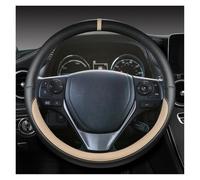 Para RAV4 2013-2019 Para Corolla 2013-2017 Para Scion IM 2016 Para Auris 2013-2016 Funda Para Volante De Coche Cubierta Volante automóvil(BEIGE)