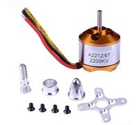 Para RC AiFor RCraft Motor sin escobillas A2212 con múltiples clasificaciones KV incluyendo 1000KV 1400KV 2200KV 2450KV para Multi Rotor y Plataformas de ala fija (1200 KV)