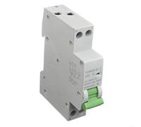 Para RCBO 6KA 18mm 10mA para interruptor de circuito de fuga 1P+N con sobrecorriente adecuado para conexiones de barra colectora de horquilla de terminal y pin (32A)