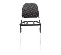 Para Rebel 300 500 CMX300 CMX500 2017-2023-A09E Motocicleta Pasajero Trasero Sissy Bar Respaldo Con Portaequipajes Respaldos motocicleta(As Shown Grid)