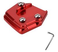 para Rebel CMX 300 500 CMX500 CMX300 Accesorios para Motocicletas Placa De Extensión De Pata Cabra Soporte Lateral del Pie Almohadilla De Ampliación Placa De Soporte Motocicleta(Rojo)
