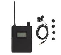 para Receptor ANLEON S2R 863-865Mhz, Sistema Inalámbrico de Monitor de Oído Bodypack Receptor, Receptor de Monitor de Auriculares Profesional, Diseño de Longitud de Onda 1/4