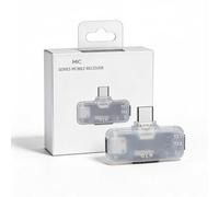 Para receptor móvil DJI Mic Series, adaptadores móviles USB C compatibles con DJI Mic mini y DJI Mic 3 Mic 2/Smartphone/PC/Mac Connector/iPhone 15 y modelos superiores a 15, Plug and Play