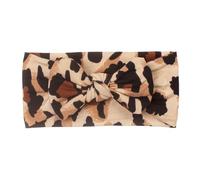 para recién nacidos, para recién nacidos con lazos, amplia diadema de leopardo para niños, cinta para la cabeza con , suave, elástica, para niñas, niños, para el parto diario