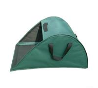 Para recolector de hojas con capacidad de 26 galones y material de tela Oxford, plegable para almacenamiento compacto, diseñado para hojas de patio y colección de desechos (verde)