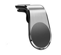 para Redmi Accesorios Universales Soporte Magnético Eléfono Automóvil Soporte Clip Ventilación Aire Teléfono Celular Cuna Suporte Telemovel Carro(Silvery)