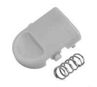 Para reemplazo de pestillo adaptador de manguera inferior Hoover, se adapta a 410122001 303832001 440001655, pestillo de clip de manguera inferior de repuesto con resorte para unidades verticales