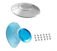 Para reflector de aluminio, calentador de terraza, 33 pulgadas, redondo | Máxima distribución del calor, diámetro de 33 pulgadas, reflexión eficiente, ambiente acogedor, adecuado para exteriores