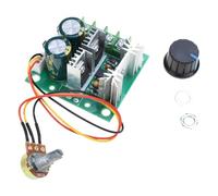 Para regulador de velocidad del motor, módulo de accionamiento de alta potencia, control PWM, regulador de velocidad de corriente para 12V-40V 10A, controlador de velocidad de motor Pwm ajustable