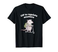 para Regular Las emociones Trendy OpossumMeme Salud Mental Camiseta