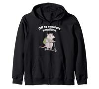 para Regular Las emociones Trendy OpossumMeme Salud Mental Sudadera con Capucha
