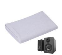 para rejilla de altavoz, revestimiento acústico, tejido estéreo con cubierta de audio, material sonoro, para cine en casa, escenario, oficina y mantenimiento de altavoces | Accesorio suave y fino