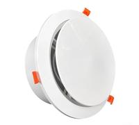 Para rejilla de salida de aire de techo con filtro y rejillas para compatibilidad del sistema HVAC en distribución de aire (Φ100)