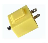 para relé Flasher Electrónico ABS para Motocicleta para relé | para frecuencia ajustable 50-200 destellos/min, evita hiperparpadeo, ideal para tráfico intenso y seguridad vial