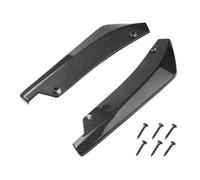 para Renault Coches Parte Delantera Y Trasera del Parachoques Borde del Spoiler Difusor Splitter Protección contra Arañazos(Fibra de Carbon)
