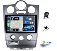 para Renault Megane 2 2002-2008, Android 15, 4G+128G GOHHDL Radio Coche para Renault Megane 2 con Carplay Android Auto, Radio para Coche de 9 Pulgadas con GPS WiFi Bluetooth FM/RDS EQ SWC Cámara&Mic